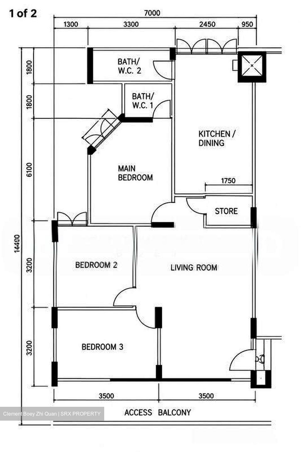 Blk 107 Yishun Ring Road (Yishun), HDB 4 Rooms #610597181